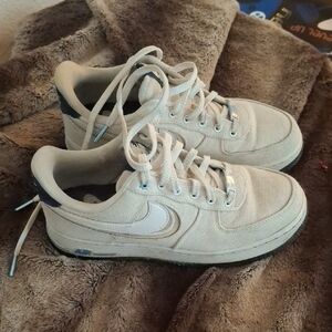 Nike Air Force 1 Cream Sneakers